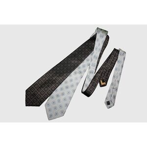 Lot of 2‎ Silk Ties Ike Behar Robert Talbott Floral Pattern Necktie Classic VTG